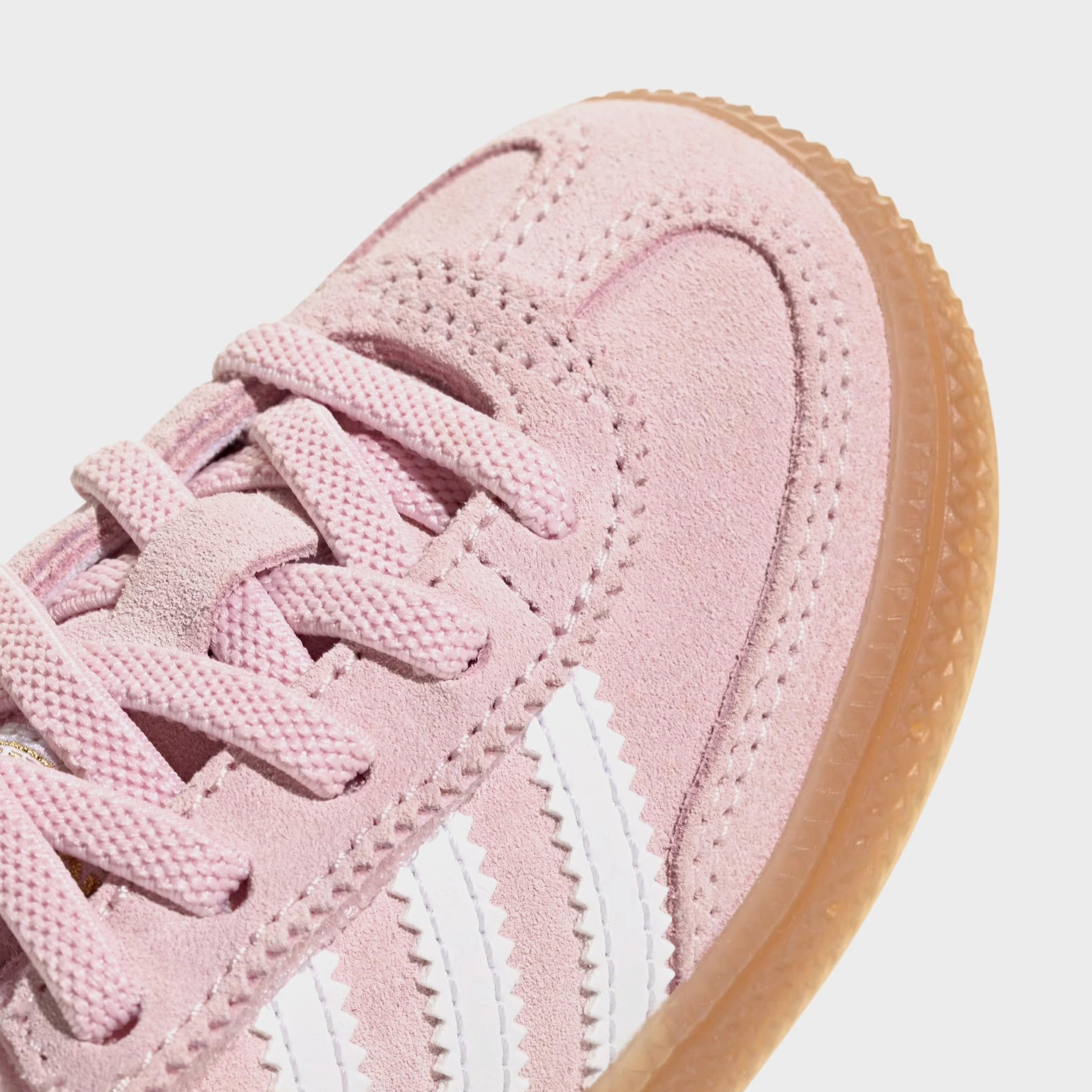 Handball Spezial Infant Toddler Lifestyle Shoes (Clear Pink/Cloud White/Gum) Retro gym-inspired shoes