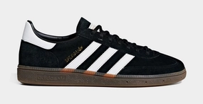 Handball Spezial Mens Lifestyle Shoes (Black/White) Adidas Handball Spezial low-top lifestyle shoes
