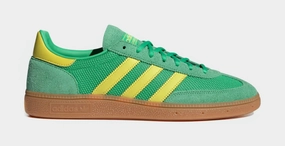 Handball Spezial Mens Lifestyle Shoes (Energy Green/Pure Sulfur/Gum) Adidas Handball Spezial low-top lifestyle shoes
