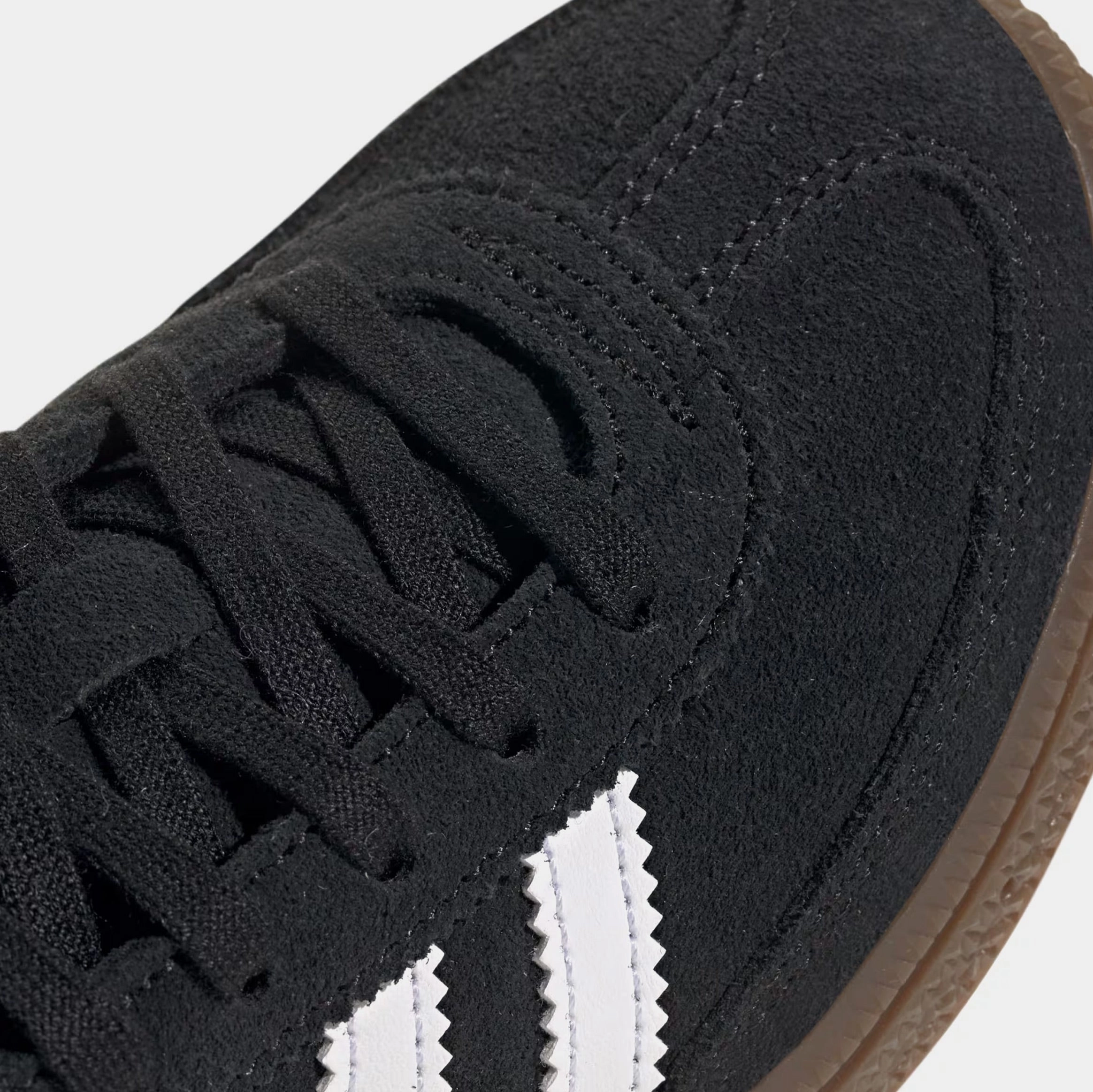 Handball Spezial Preschool Lifestyle Shoes (Black/Cloud White/Gum) Retro gym-inspired shoes