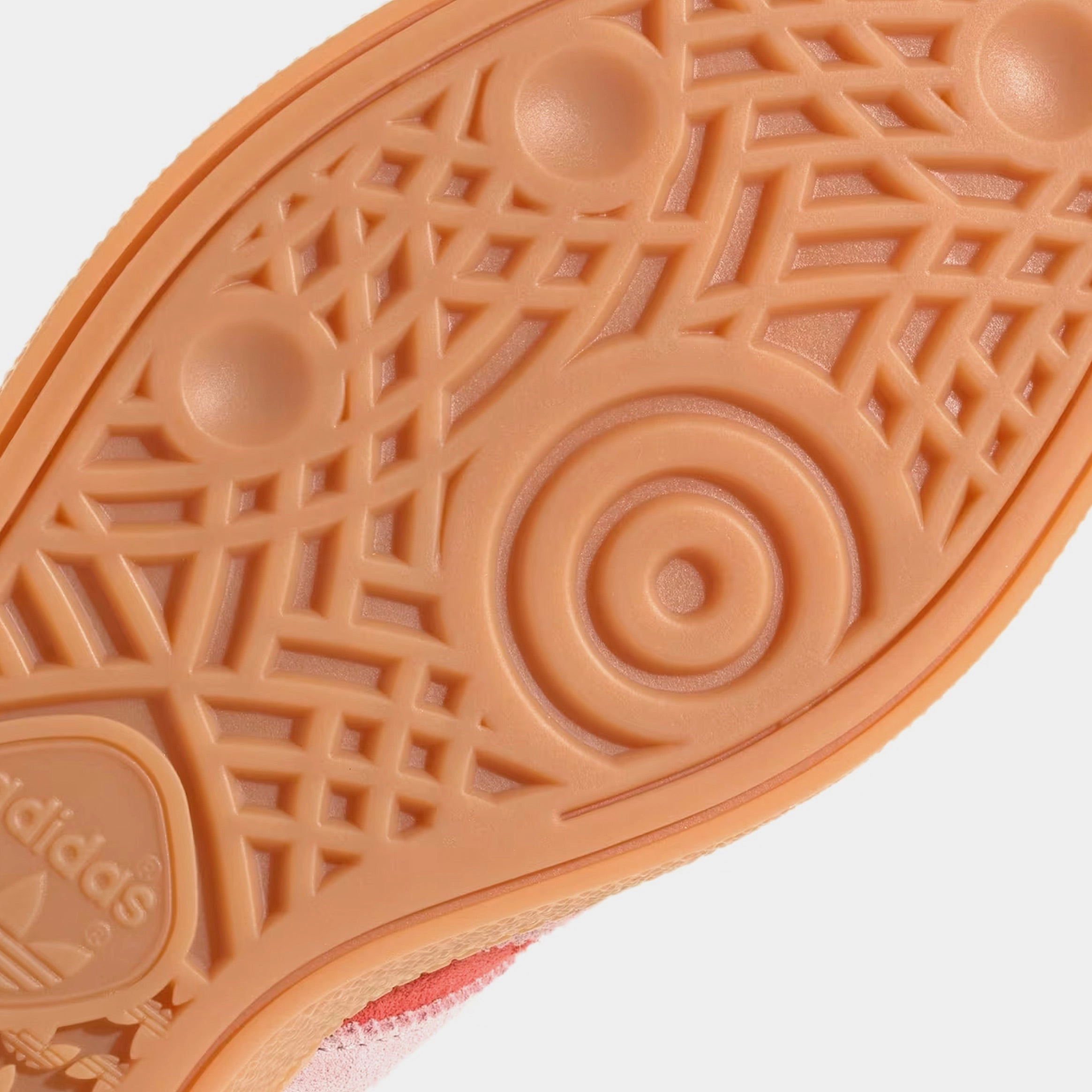 Handball Spezial Womens Lifestyle Shoe (Collegiate Orange/Cream White/Gum) Retro gym-inspired shoes