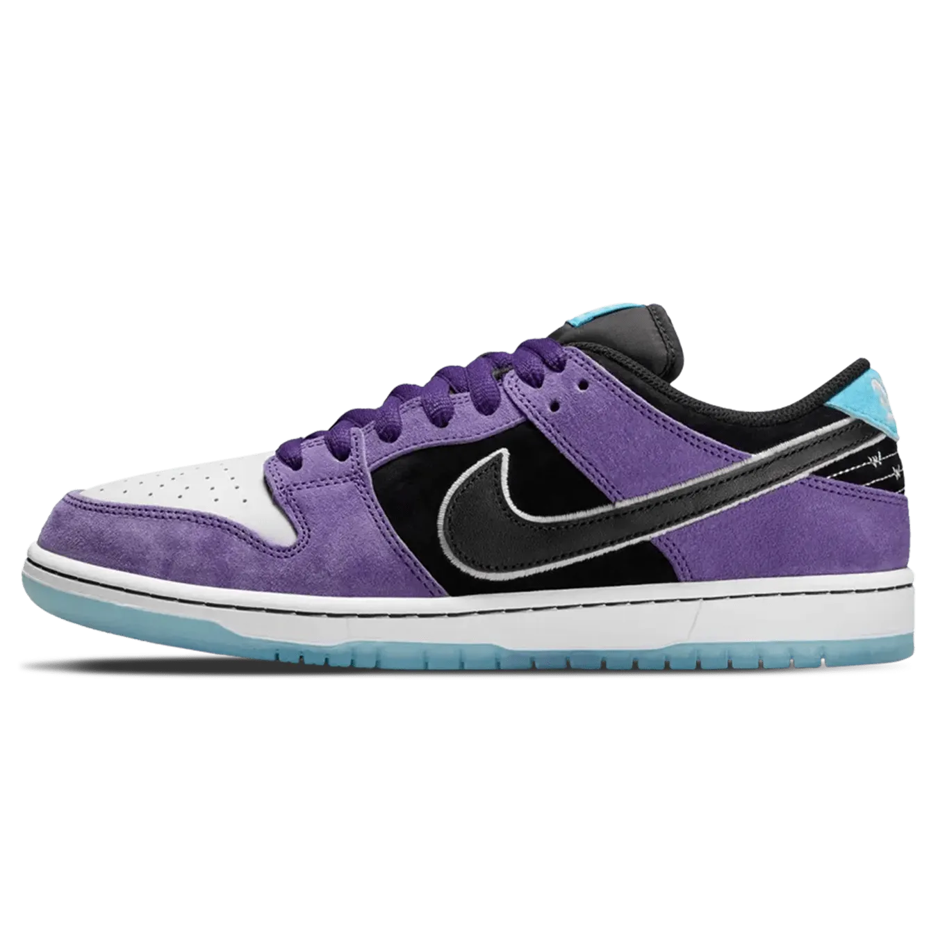 Hayley Wilson x Nike Dunk Low SB 'Court Purple' Nike SB skate shoes with padded support and grip