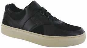 High Street - Black Ash SAS comfort walking shoes with supportive build