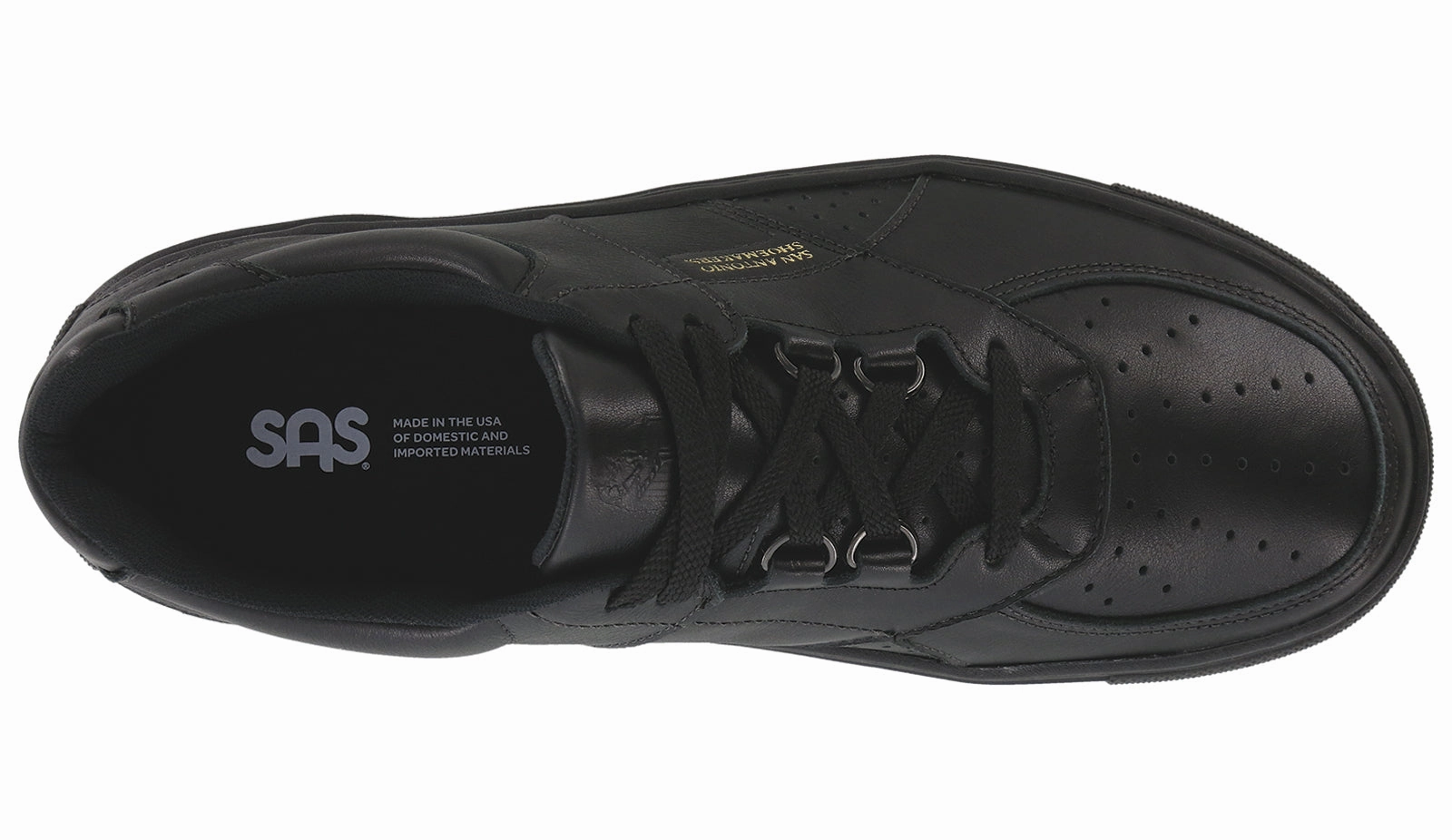 High Street - Black SAS orthopedic comfort shoes