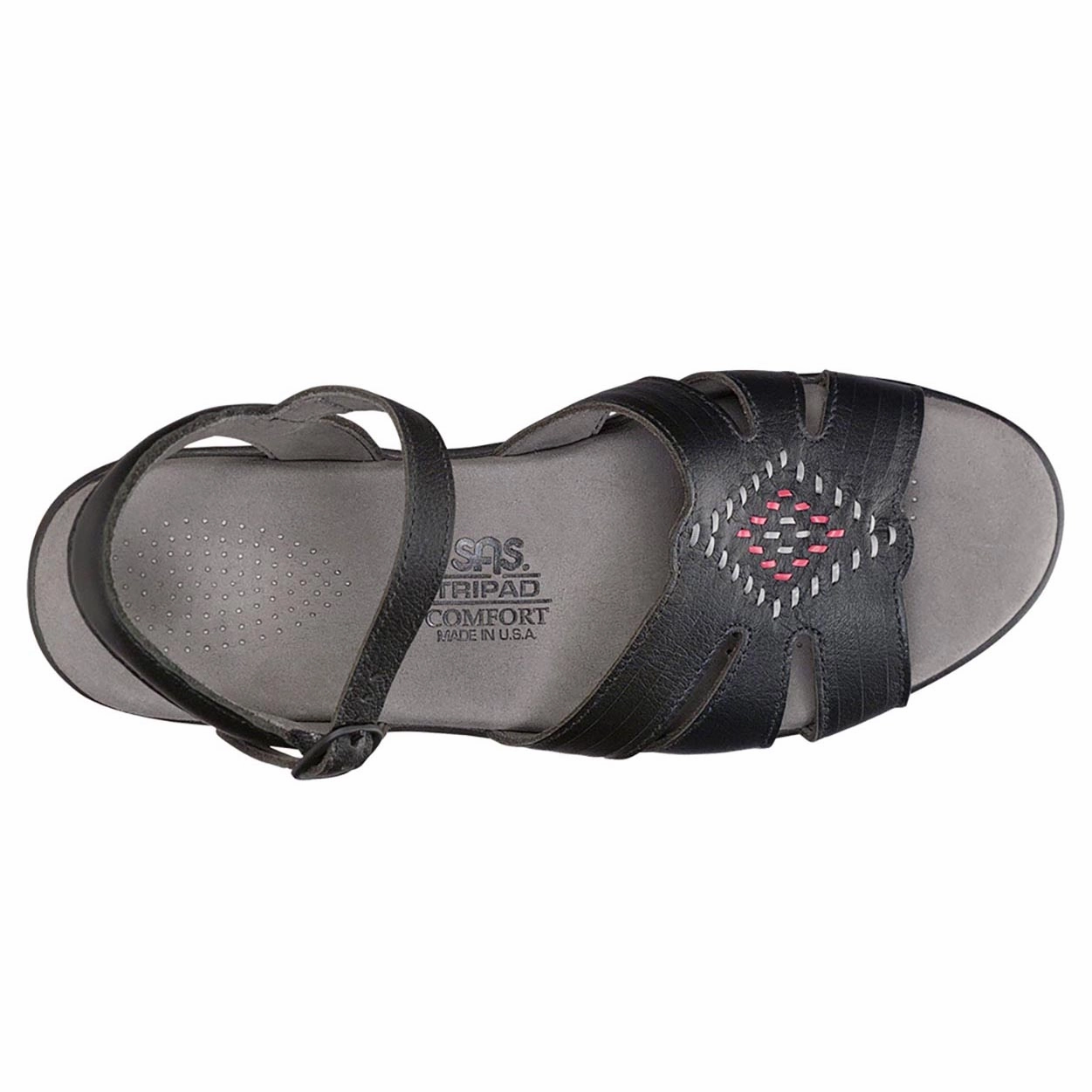 Huarache - Black SAS orthopedic comfort shoes