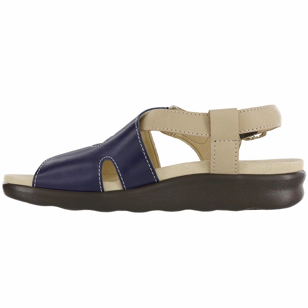 Huggy - Blue/Taupe SAS orthopedic comfort shoes