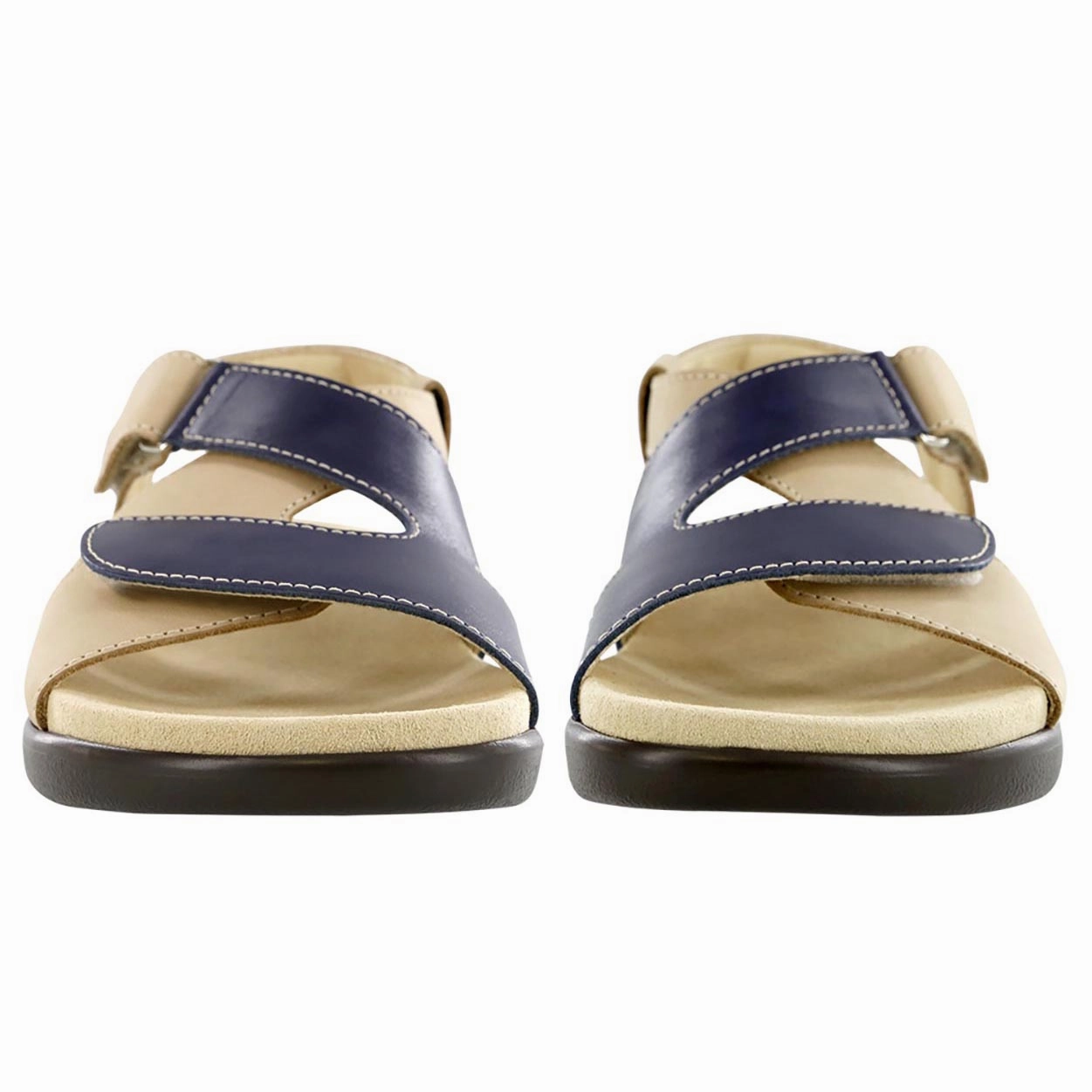 Huggy - Blue/Taupe SAS orthopedic comfort shoes