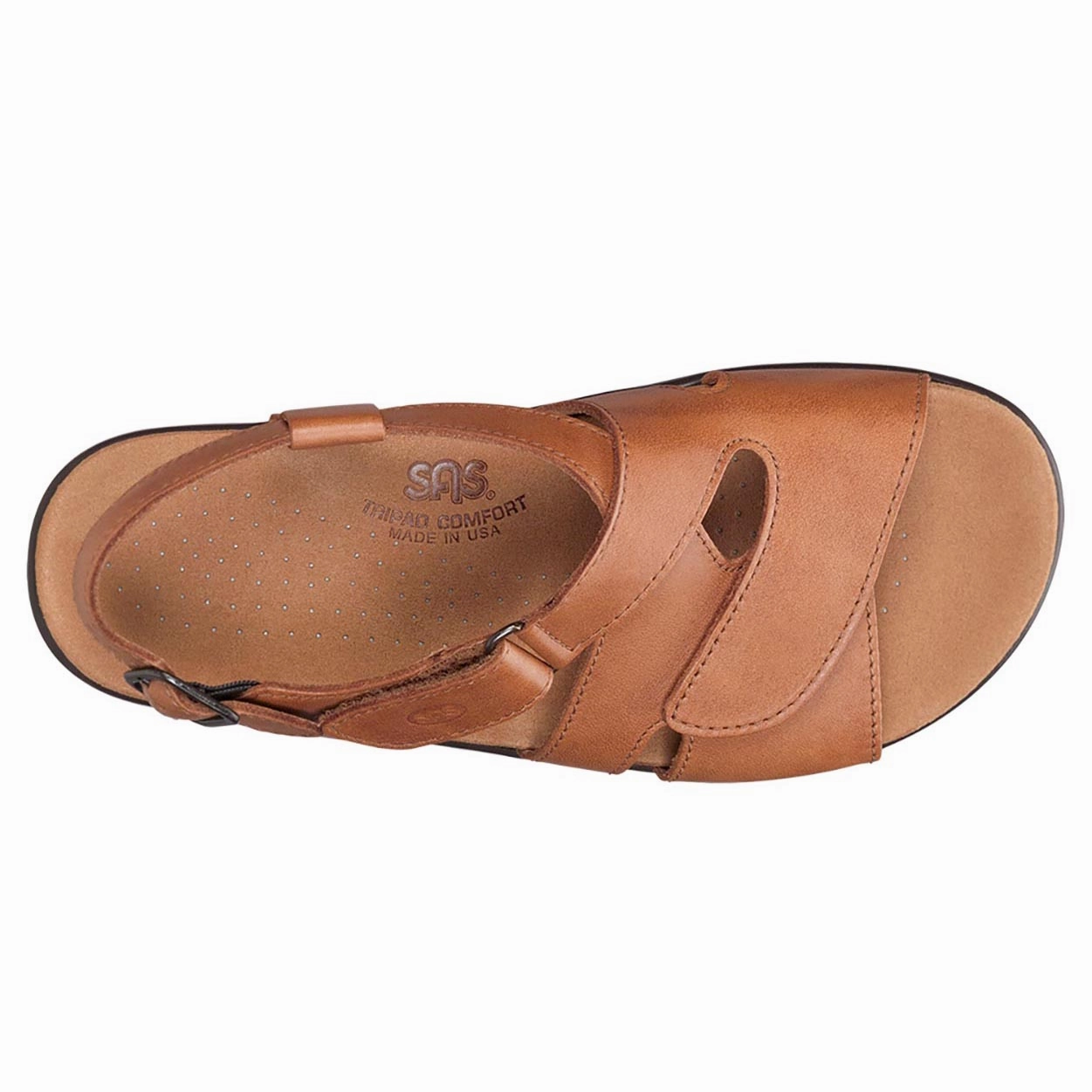 Huggy - Caramel SAS orthopedic comfort shoes