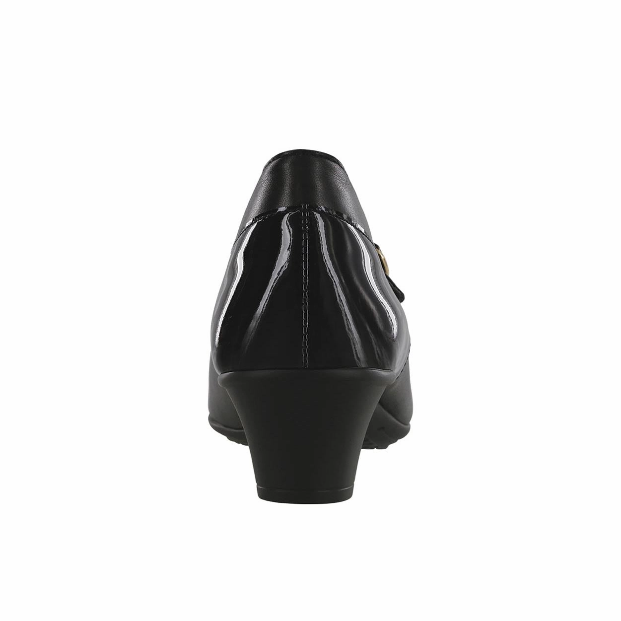 Isabel - Black/Black Patent SAS orthopedic comfort shoes