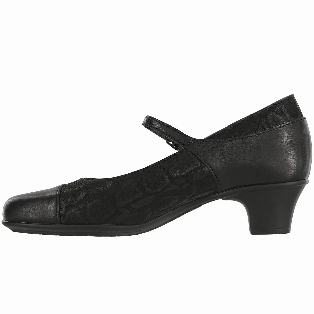 Isabel - Black Snake SAS orthopedic comfort shoes