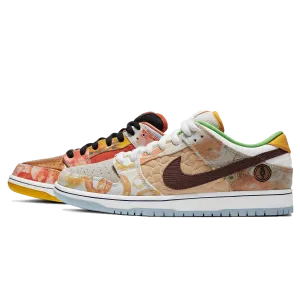Jason Deng x Nike Dunk Low Pro SB 'Street Hawker' Nike SB skate shoes with padded support and grip