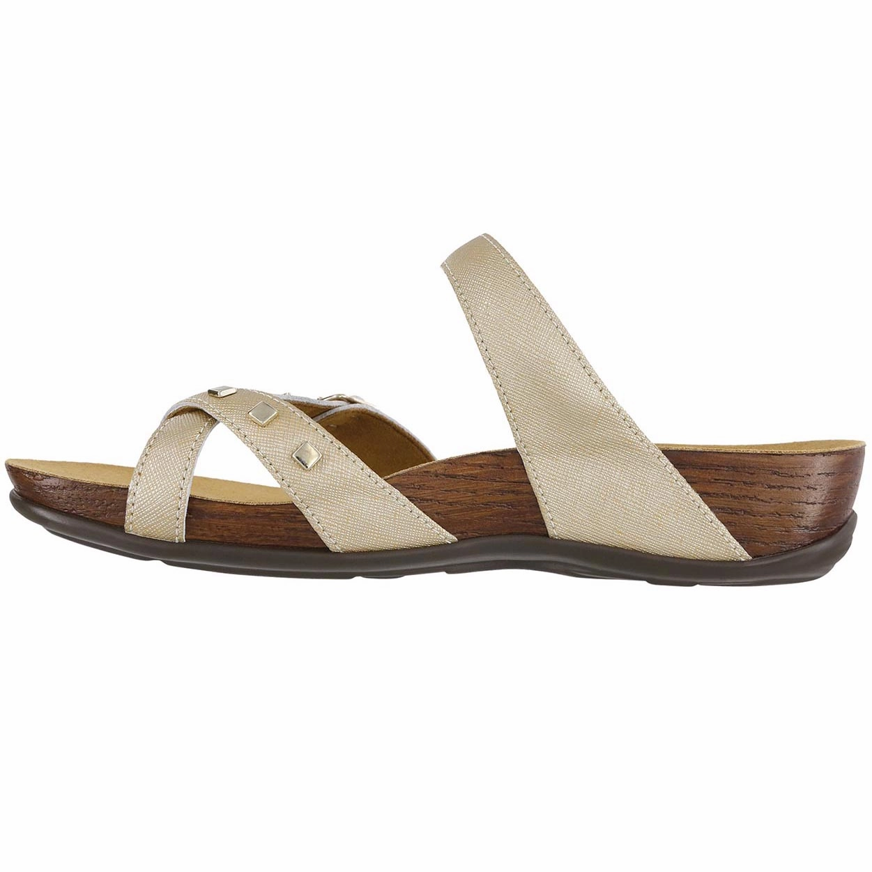 Jett - Metallic Gold SAS orthopedic comfort shoes