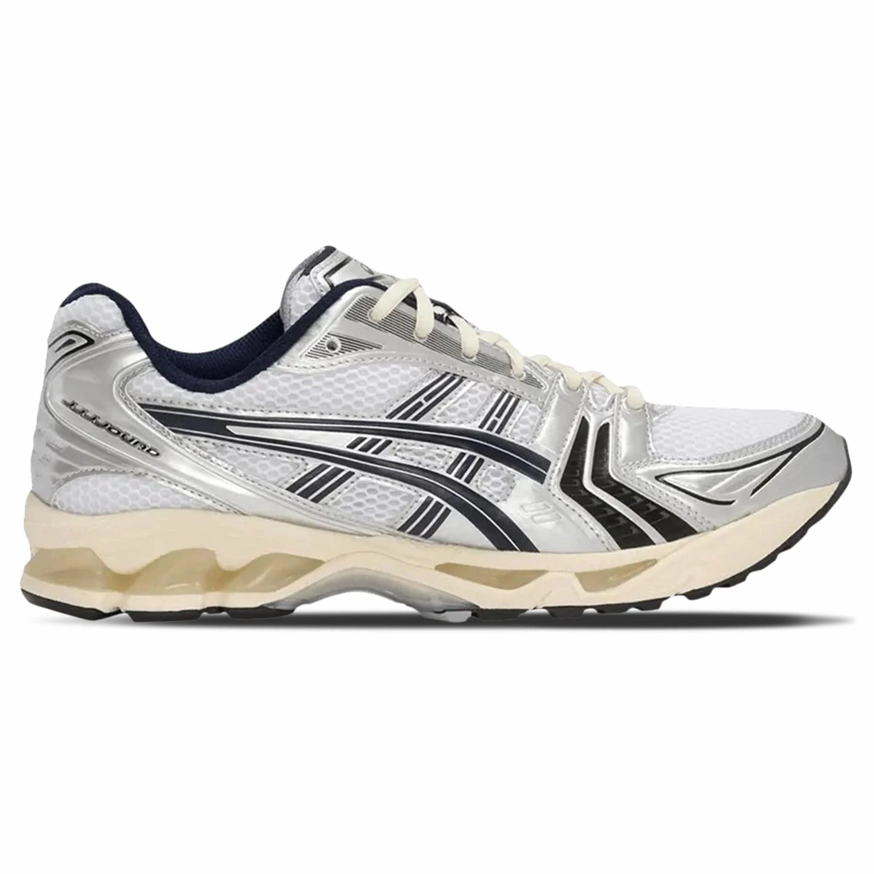 JJJJound x ASICS Gel Kayano 14 'White Midnight Navy' Reliable support trainers