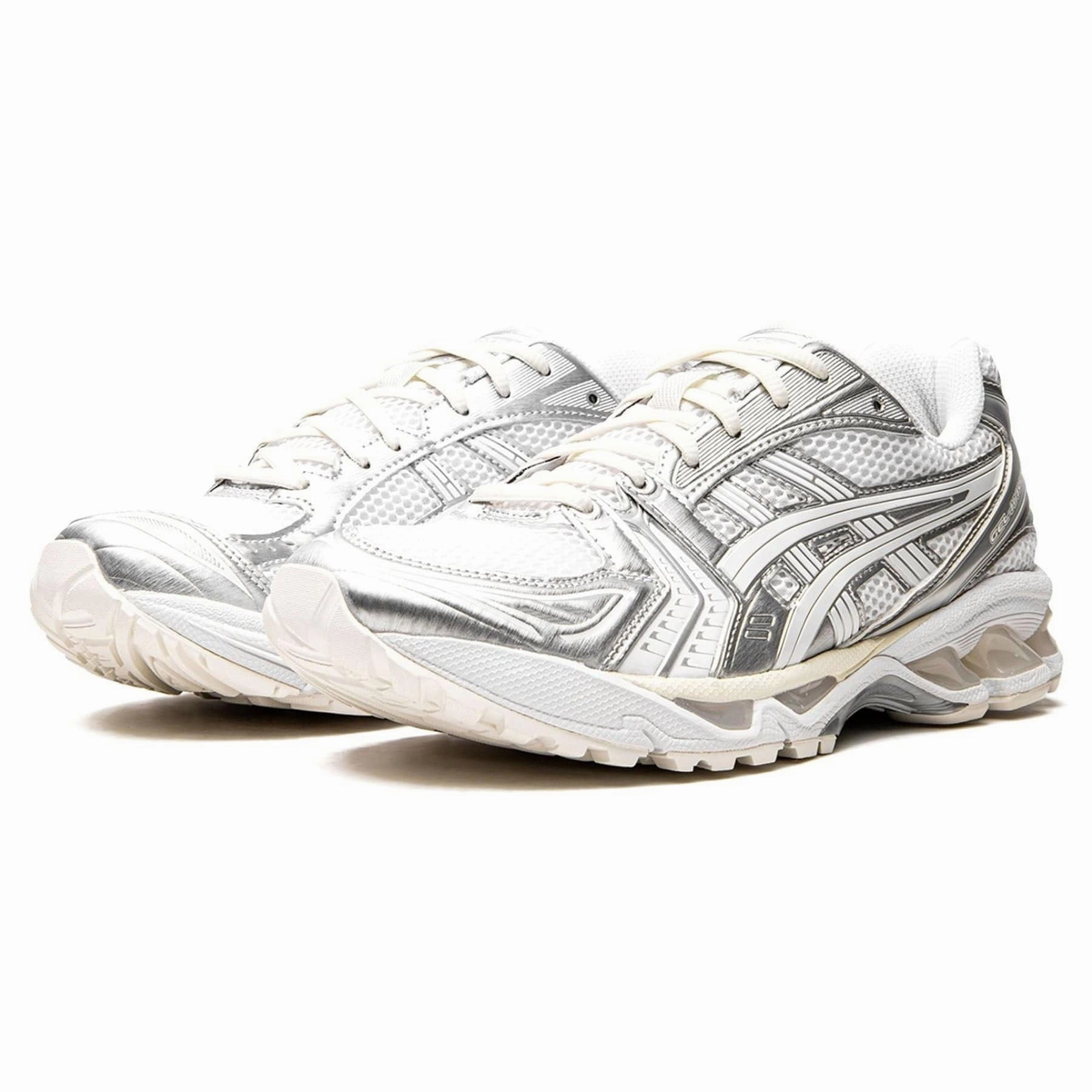 JJJJound x Gel Kayano 14 'Silver White' Reliable support trainers