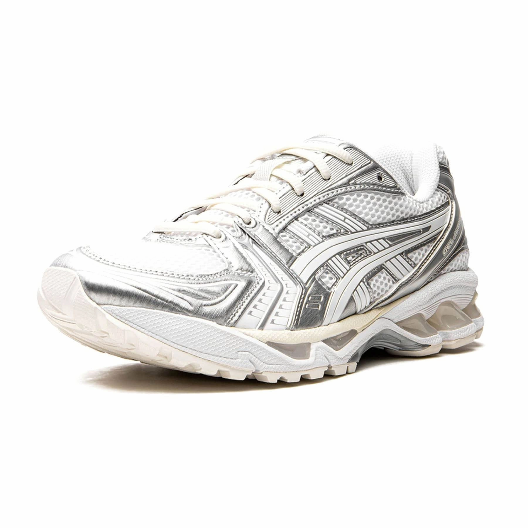 JJJJound x Gel Kayano 14 'Silver White' Reliable support trainers