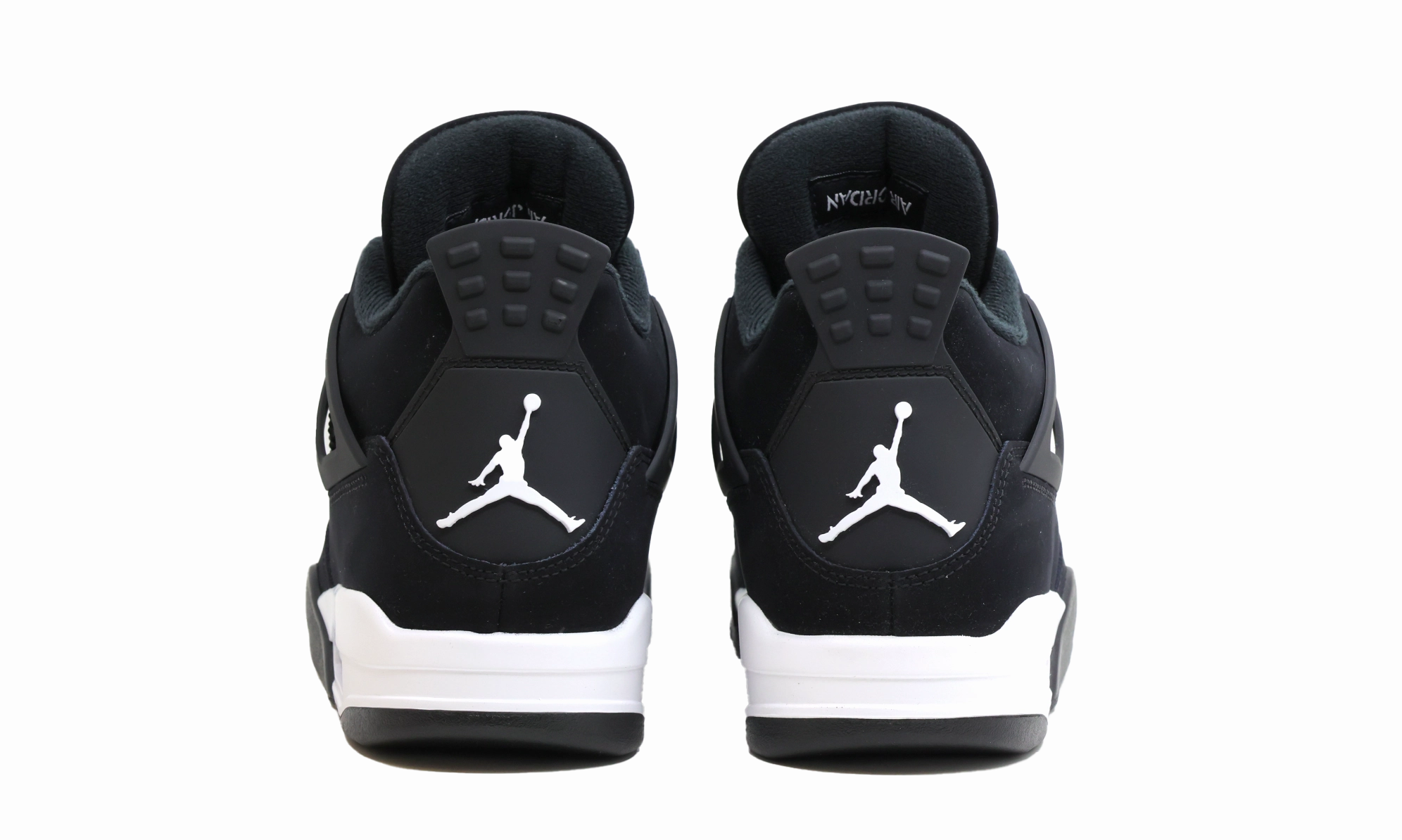 Jordan 4 Retro White Thunder Stitched midsole lifestyle shoes