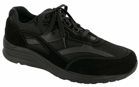 Journey Mesh - Black SAS comfort walking shoes with supportive build