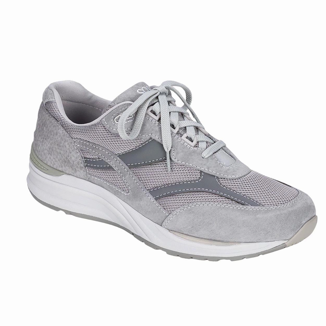 Journey Mesh - Gray SAS comfort walking shoes with supportive build