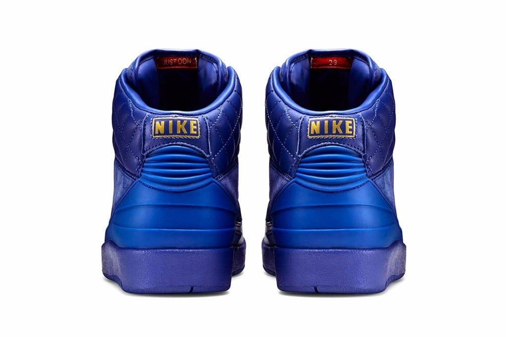 Just Don x Air Jordan 2 Retro Old-school athletic trainers