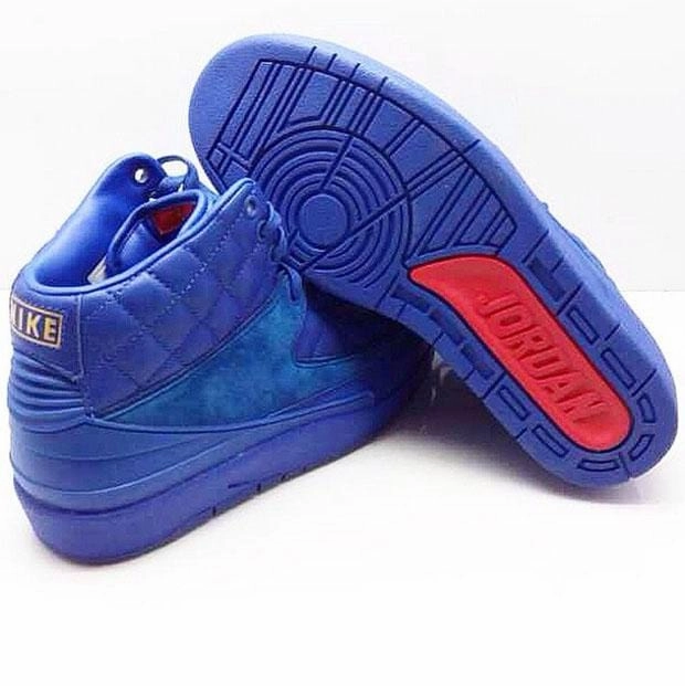Just Don x Air Jordan 2 Retro Old-school athletic trainers