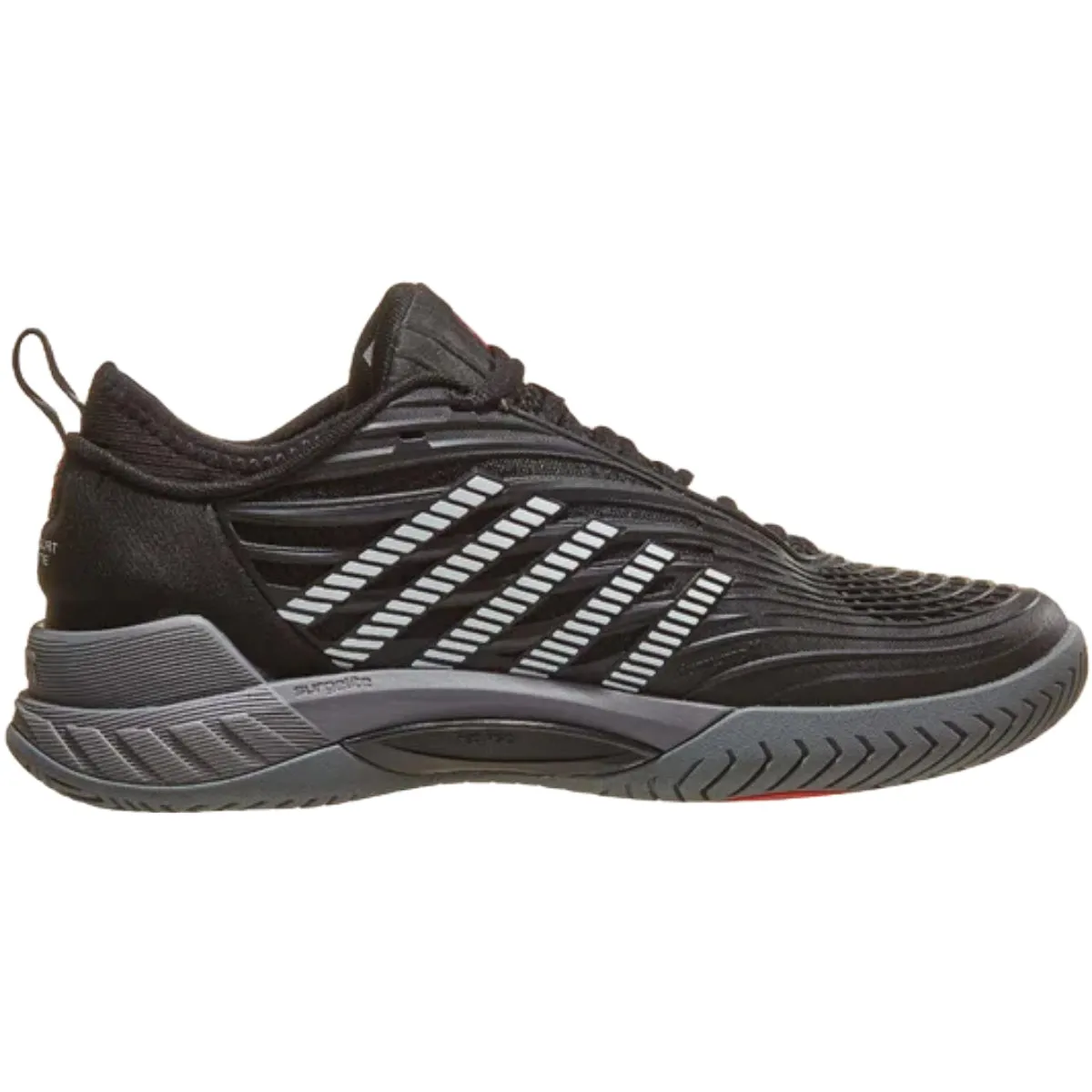 K-Swiss Men's Hypercourt Supreme 2-Black Shoes K Swiss Men