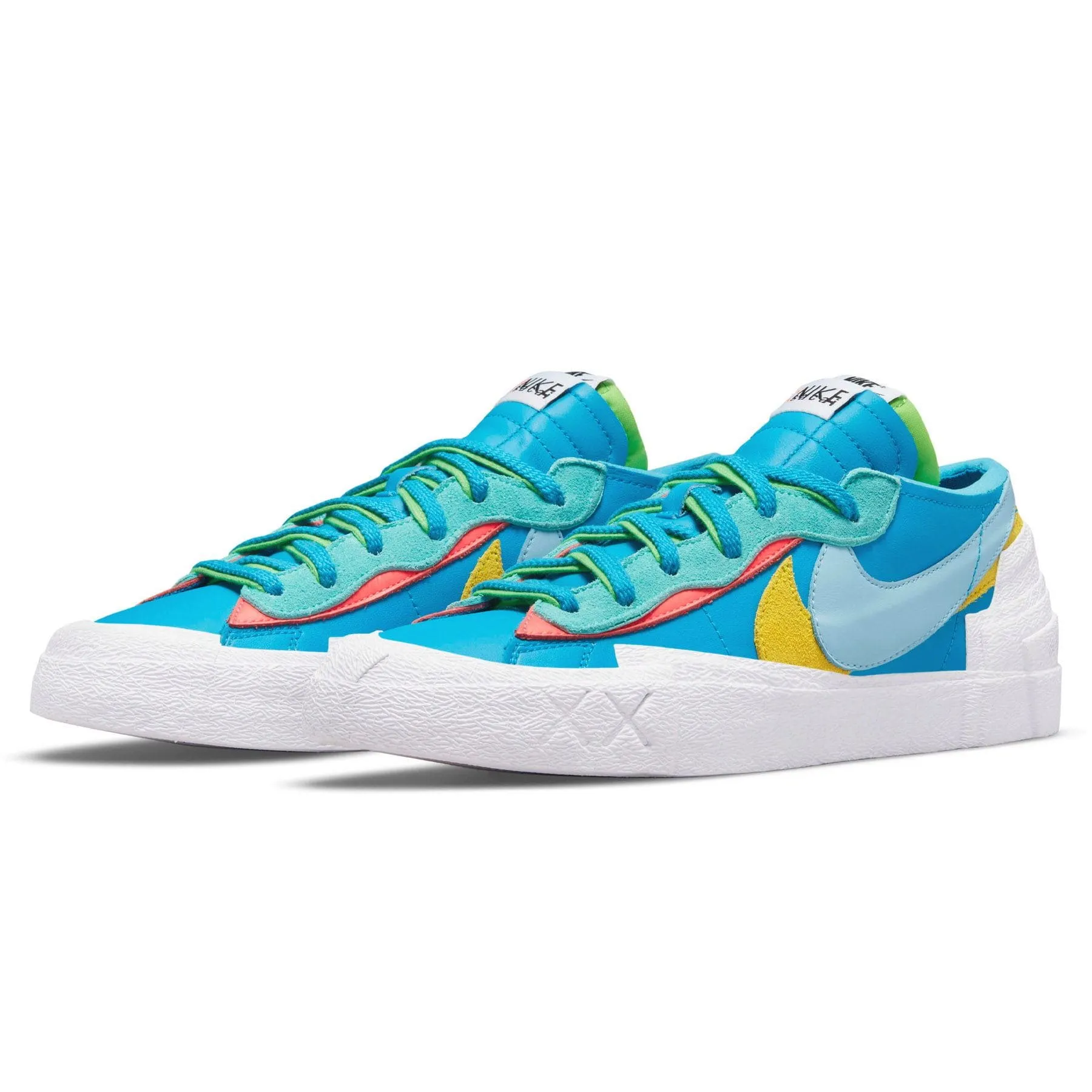 KAWS x sacai x Nike Blazer Low Neptune Blue Sacai collaboration