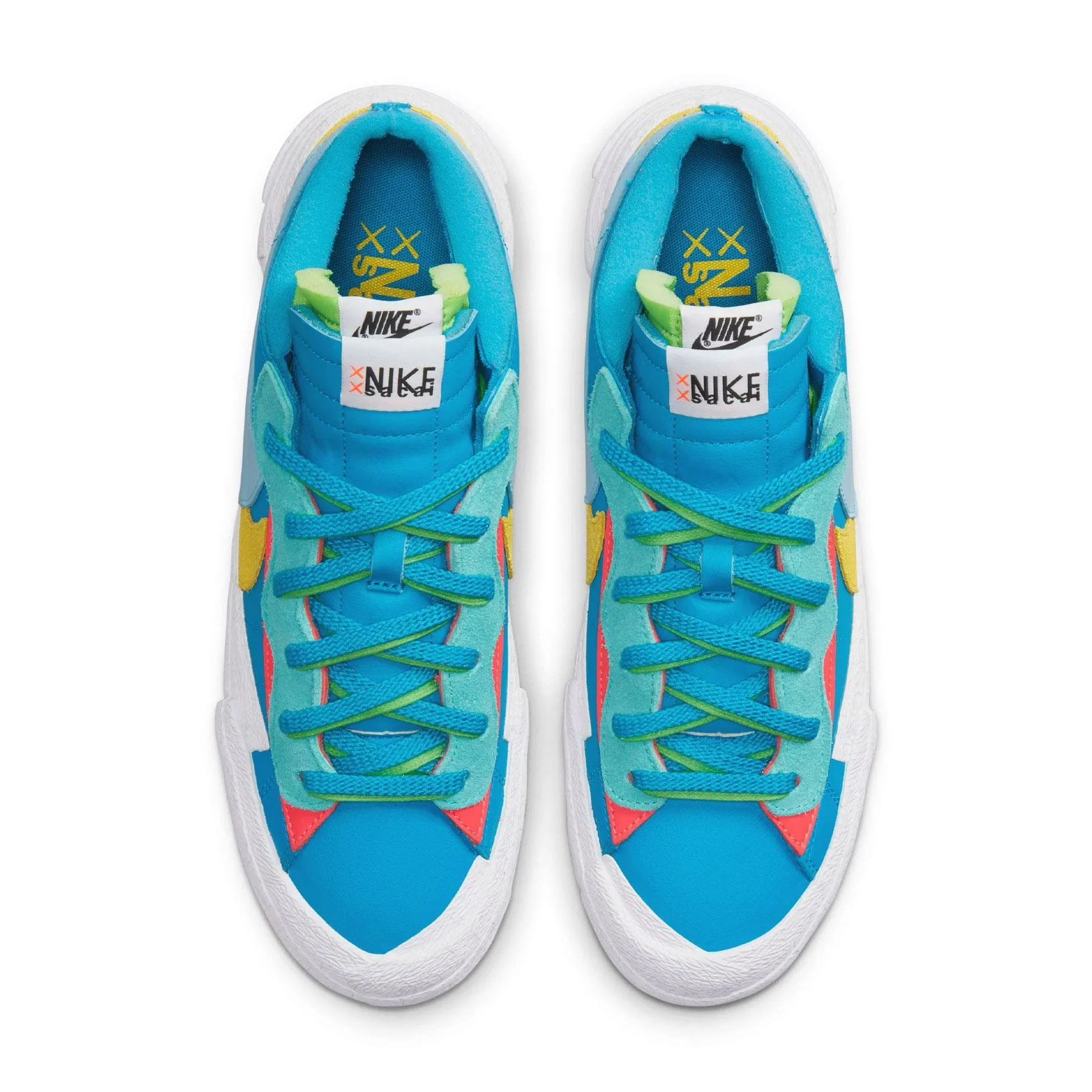 KAWS x sacai x Nike Blazer Low Neptune Blue Sacai collaboration
