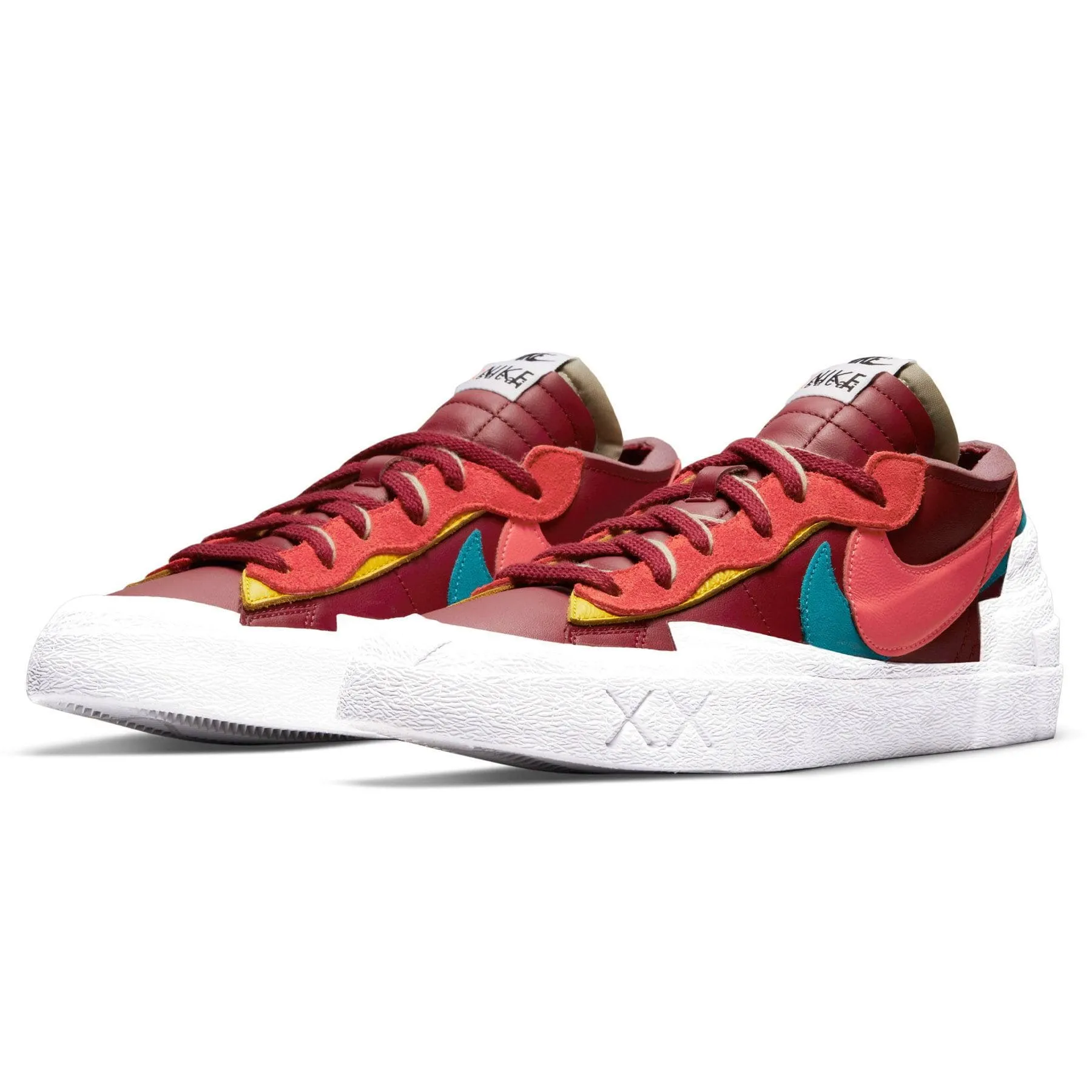 KAWS x sacai x Nike Blazer Low Team Red Sacai collaboration