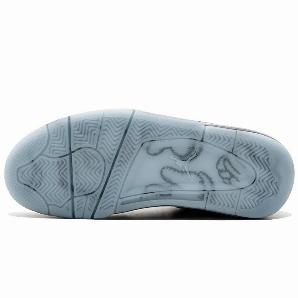 KAWS x Air Jordan 4 Retro 'Cool Grey & White' Air Jordan 4 retro basketball sneakers