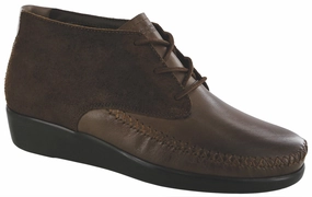 Kich - Mahogany SAS comfort walking shoes with supportive build