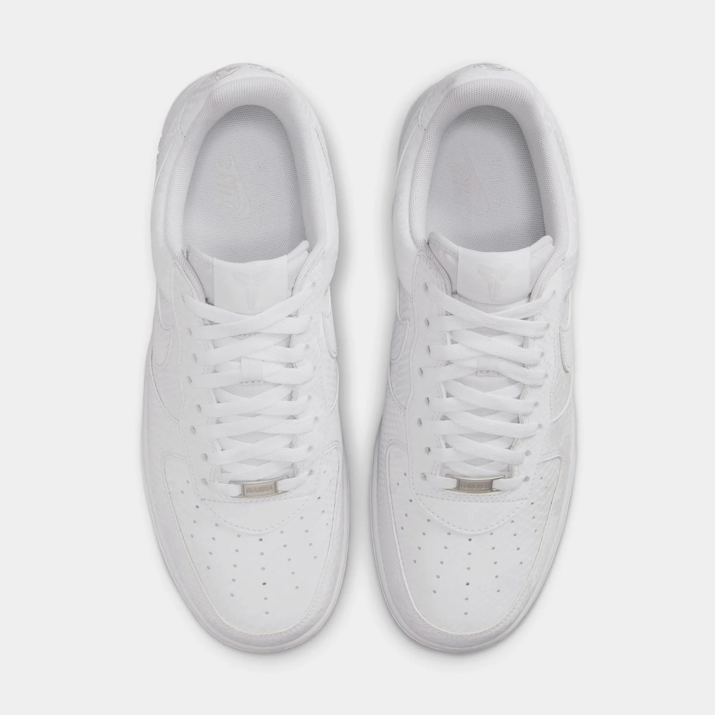 Kobe Bryant x Air Force 1 Mamba Mentality Mens Lifestyle Shoes (White/White) Nike Max 95 versions