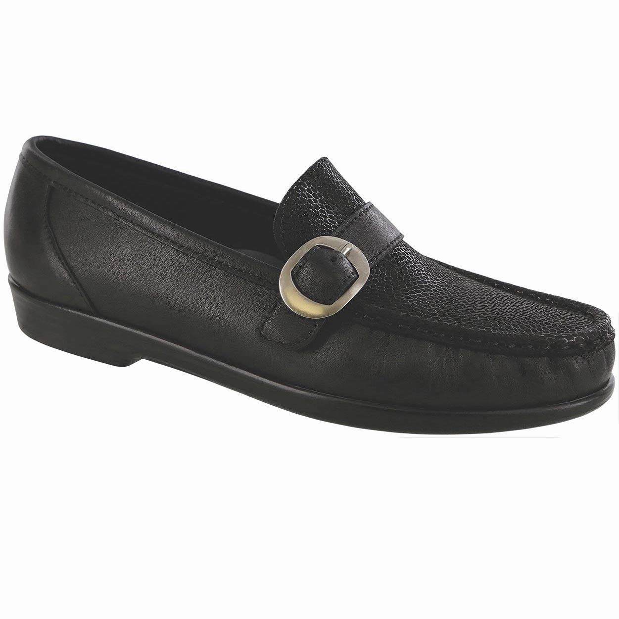 Lara - Black Marsh SAS comfort walking shoes with supportive build