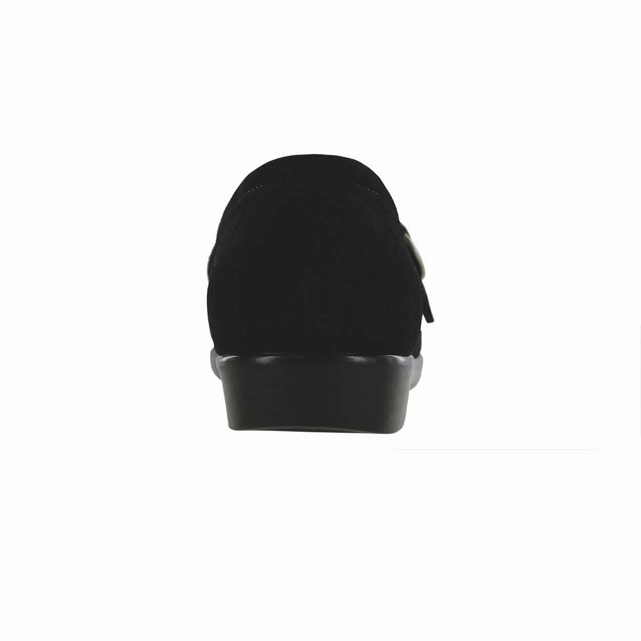 Lara - Black Suede SAS orthopedic comfort shoes
