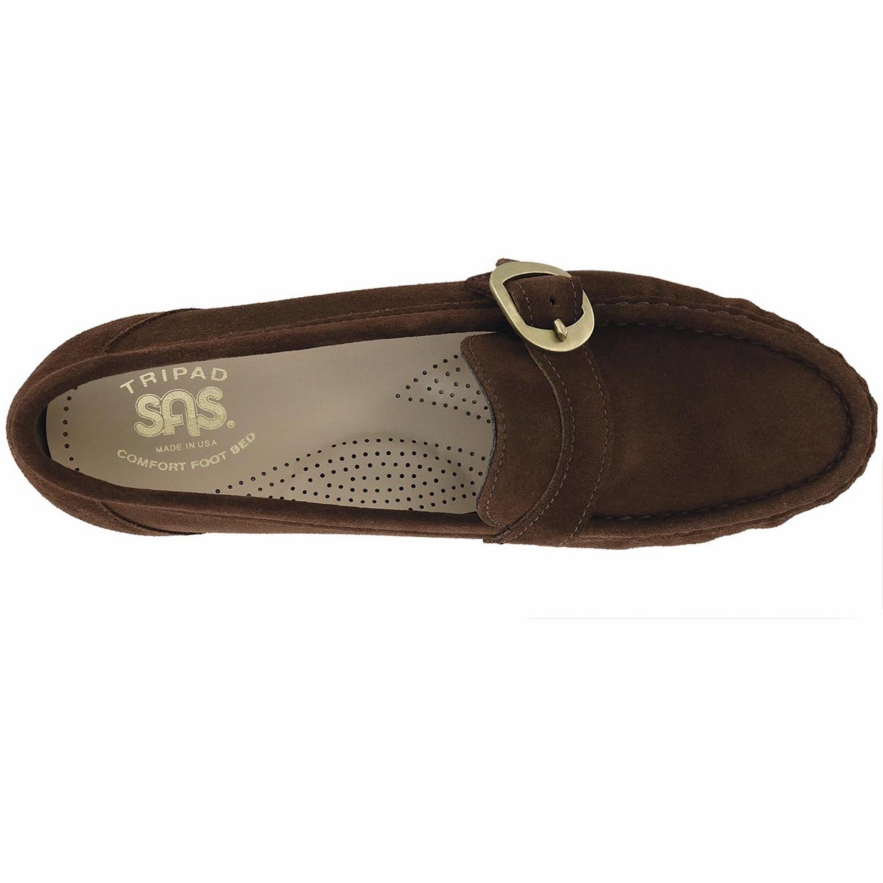 Lara - Brown Suede SAS orthopedic comfort shoes