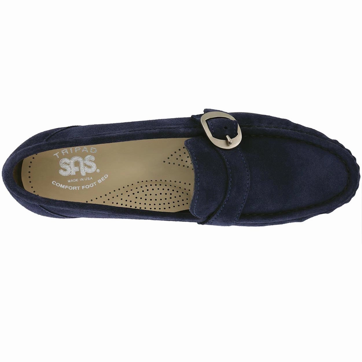 Lara - Navy Suede SAS orthopedic comfort shoes