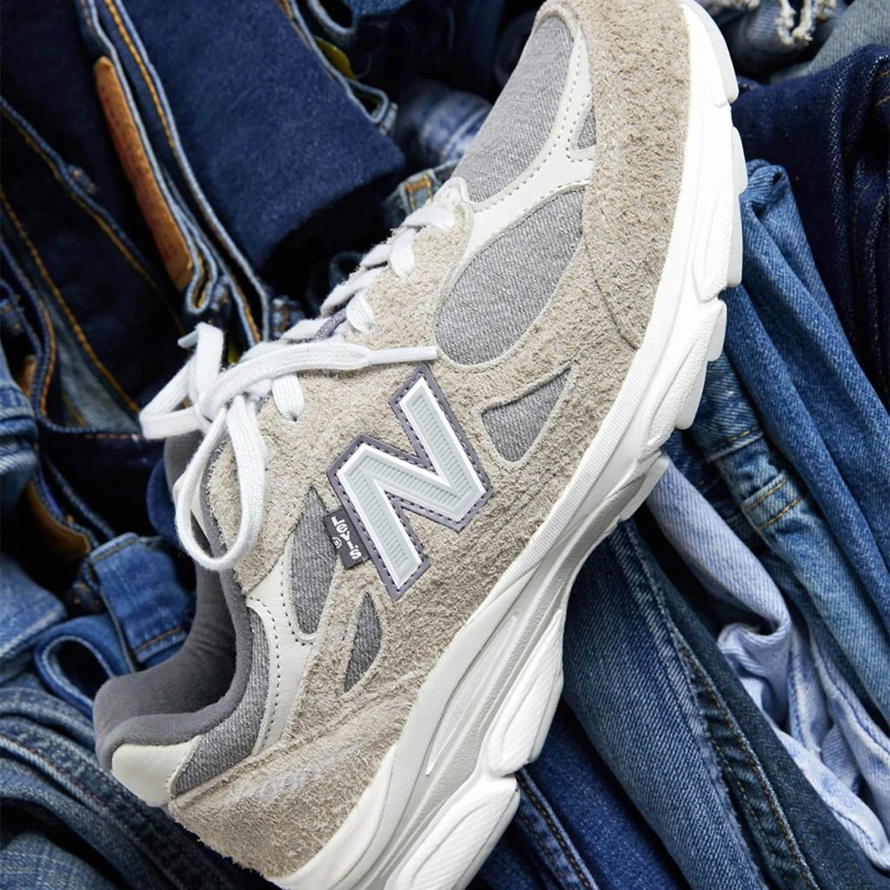 Levi's x New Balance 990v3 Made In USA 'Elephant Skin' NB 990 elite