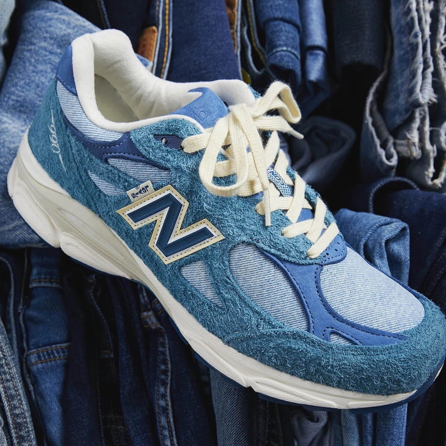 Levis x New Balance 990v3 Made In USA 'Mallard Blue' NB 990 elite
