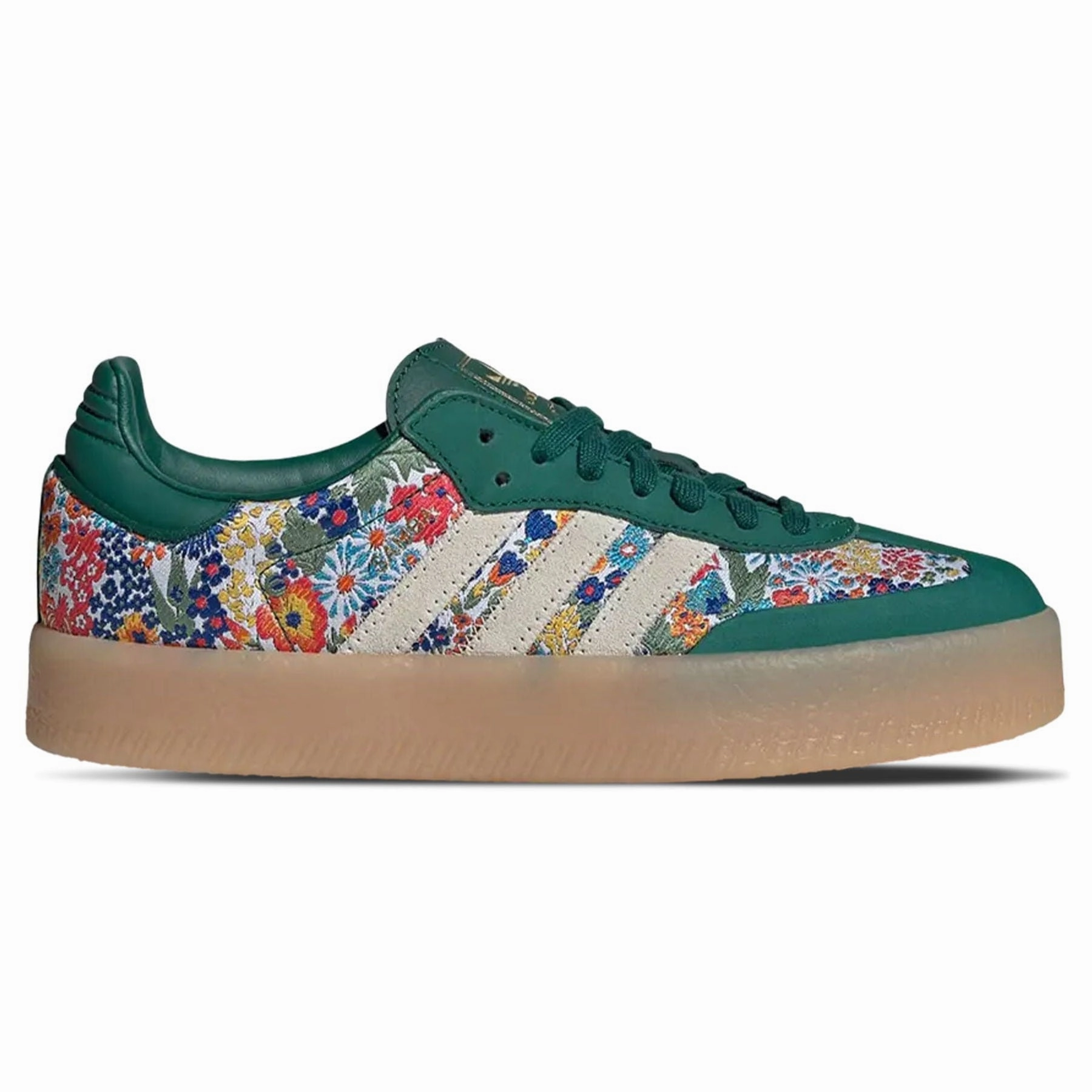 Liberty London x Adidas Sambae Wmns 'Floral Embroidery' Throwback low-top sneakers