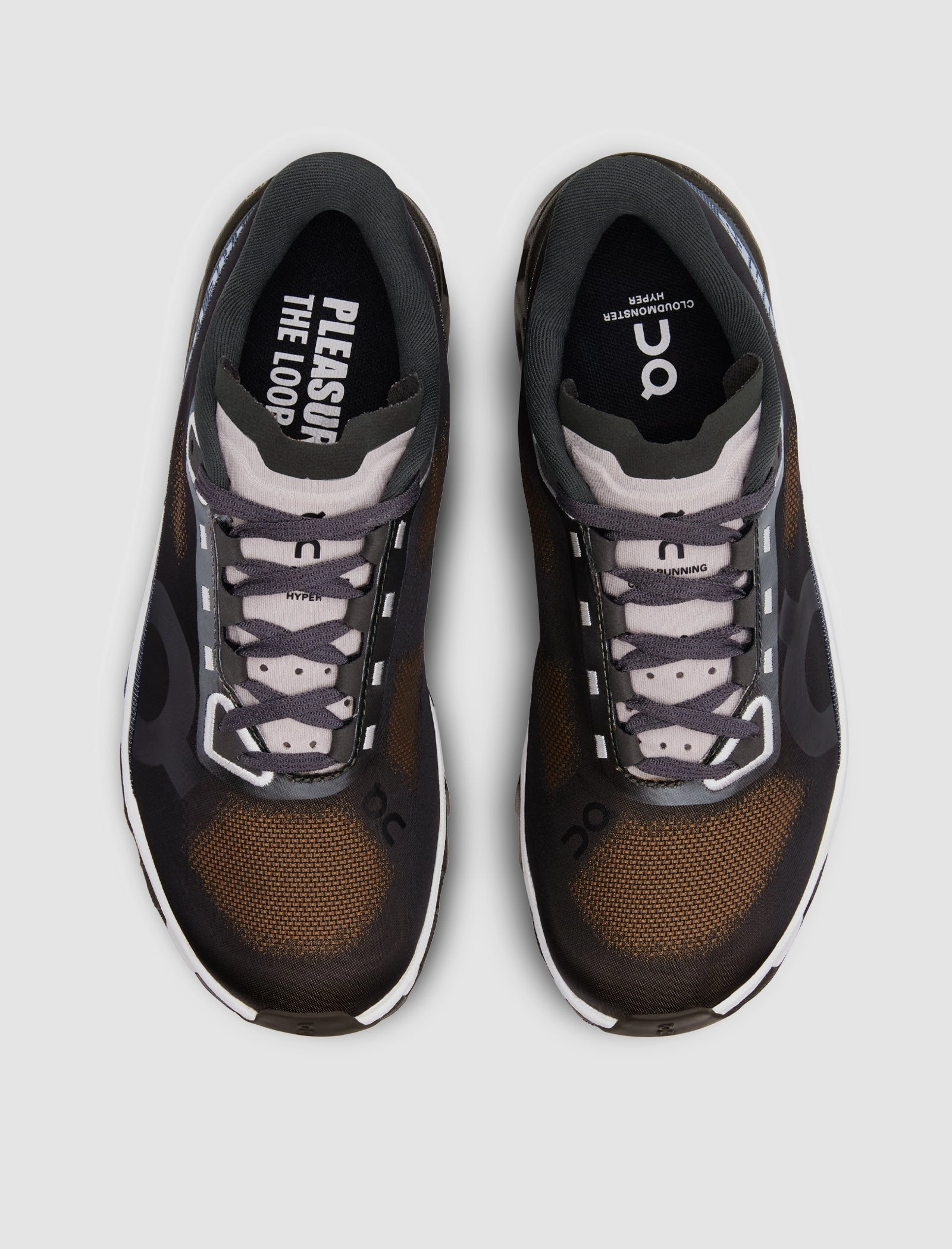 LOOP X PLEASURES X CLOUDMONSTER 2 HYPER "ESPRESSO/ELK" On Running Models
