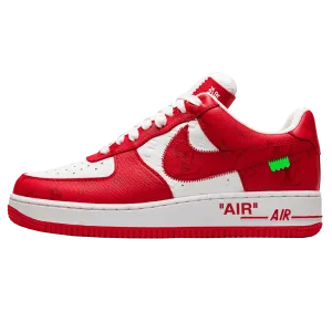 Louis Vuitton Nike Air Force 1 Low By Virgil Abloh White Comet Red Nike Air Force 1 timeless sneakers for any outfit