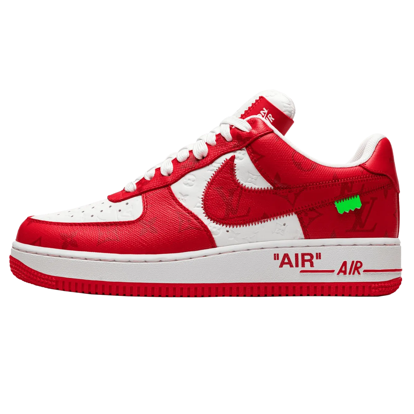 Louis Vuitton Nike Air Force 1 Low By Virgil Abloh White Comet Red Nike Air Force 1 timeless sneakers for any outfit