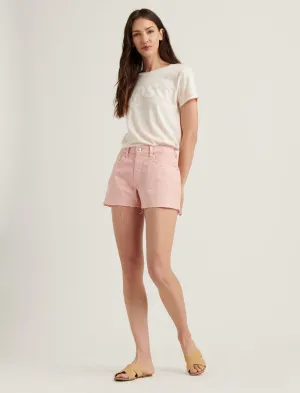 Lucky Brand Boyfriend Jean Short Veiled Rose Ct Lucky Brand