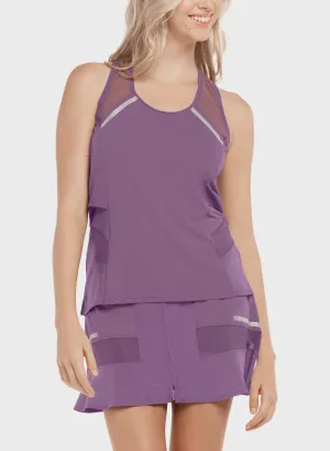 Lucky in Love Hi-Tech Tank - Dusk Clothing Lucky In Love Women