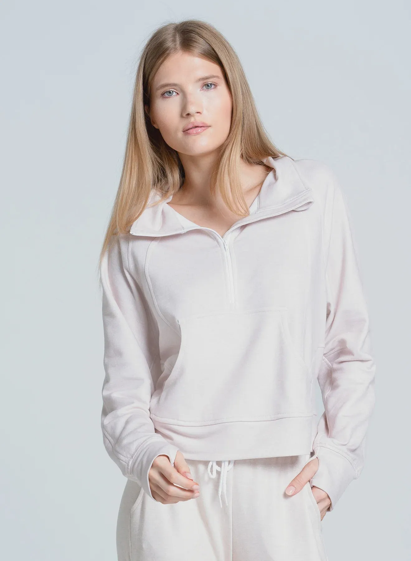 Lucky In Love Renew 1/4 Zip Long Sleeve - BGE Clothing Lucky In Love Women