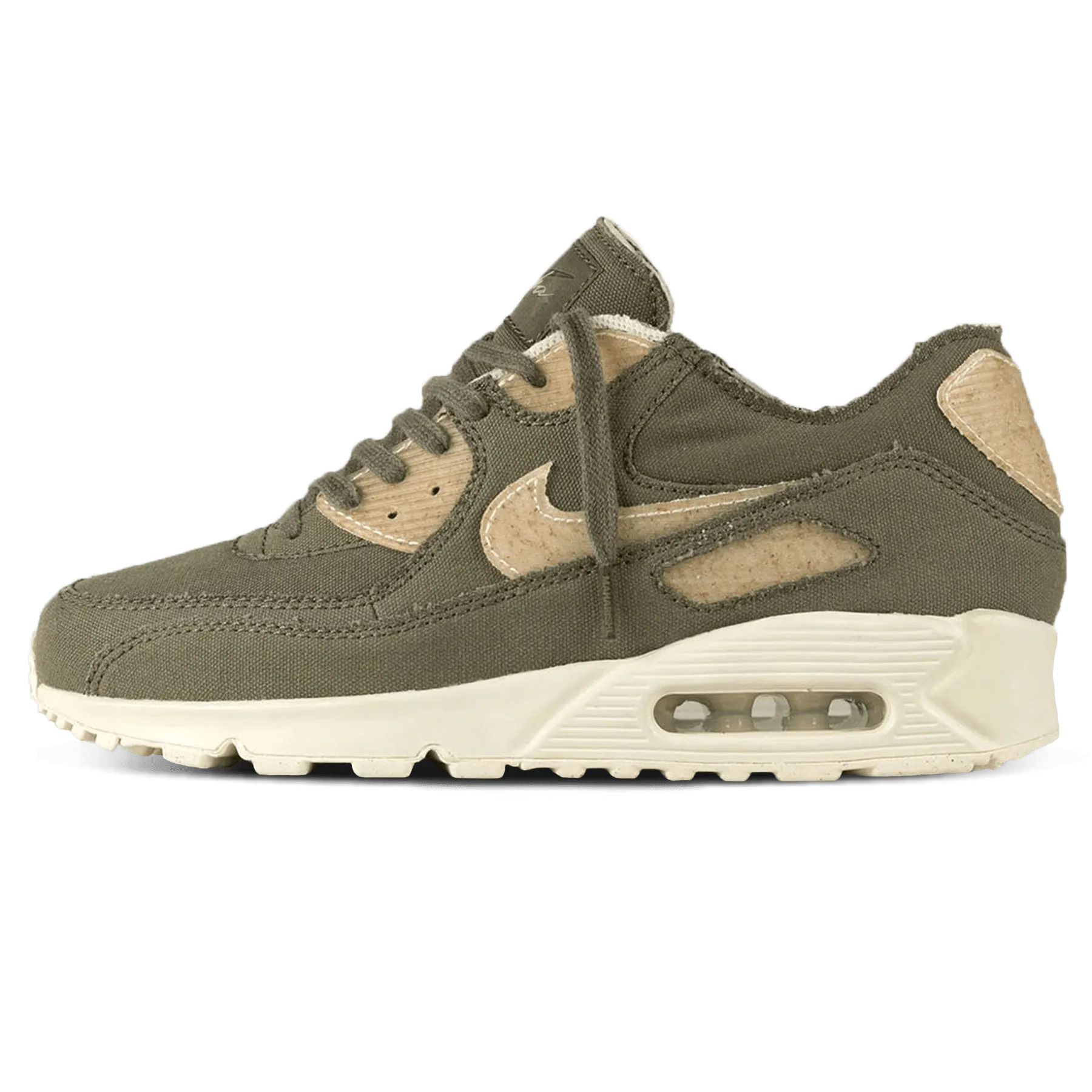 Maharishi x Nike Air Max 90 Premium 'Maha Olive' Nike Air Max lifestyle sneakers with sport details