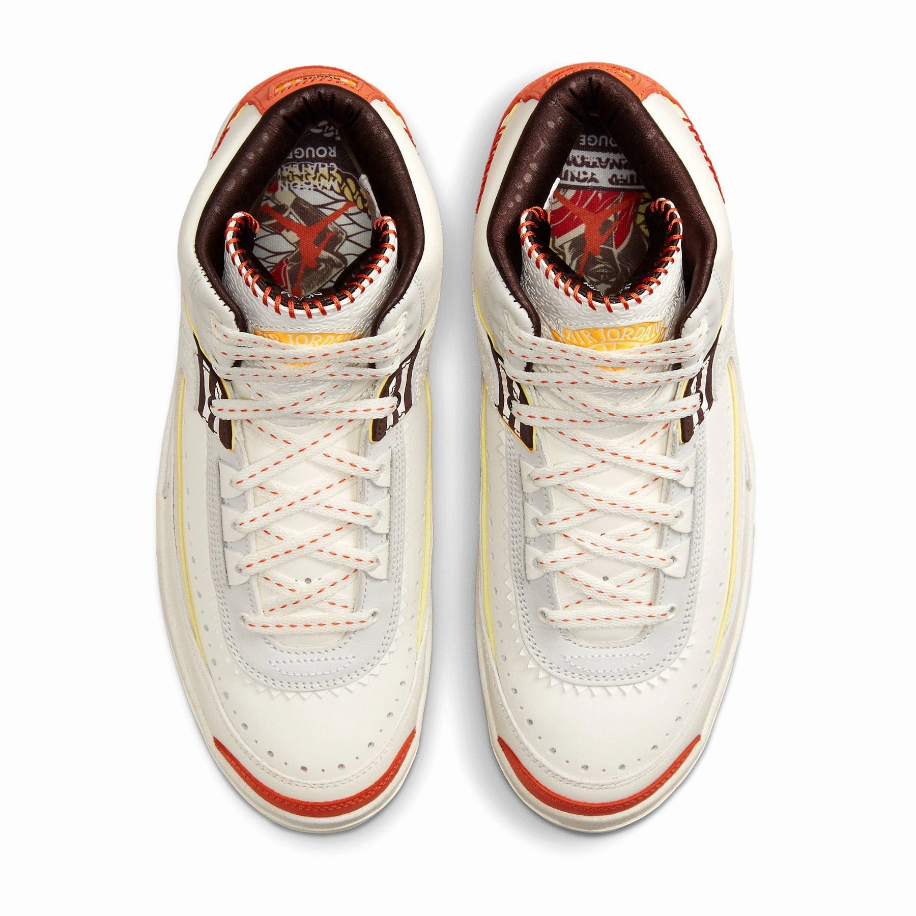 Maison Chteau Rouge x Air Jordan 2 'United Youth International' Old-school athletic trainers