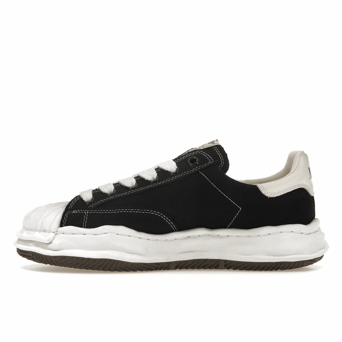 Maison Mihara Yasuhiro Blakey OG Sole Canvas Low Black Reliable trail shoes