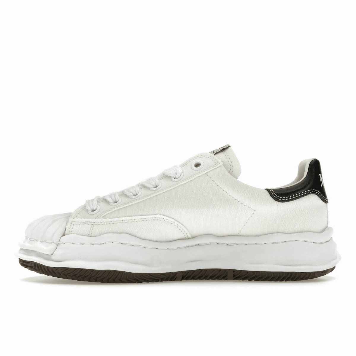 Maison Mihara Yasuhiro Blakey OG Sole Canvas Low White Reliable trail shoes