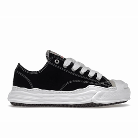 Maison Mihara Yasuhiro Hank OG Sole Canvas Low Black Outdoor hiking shoes