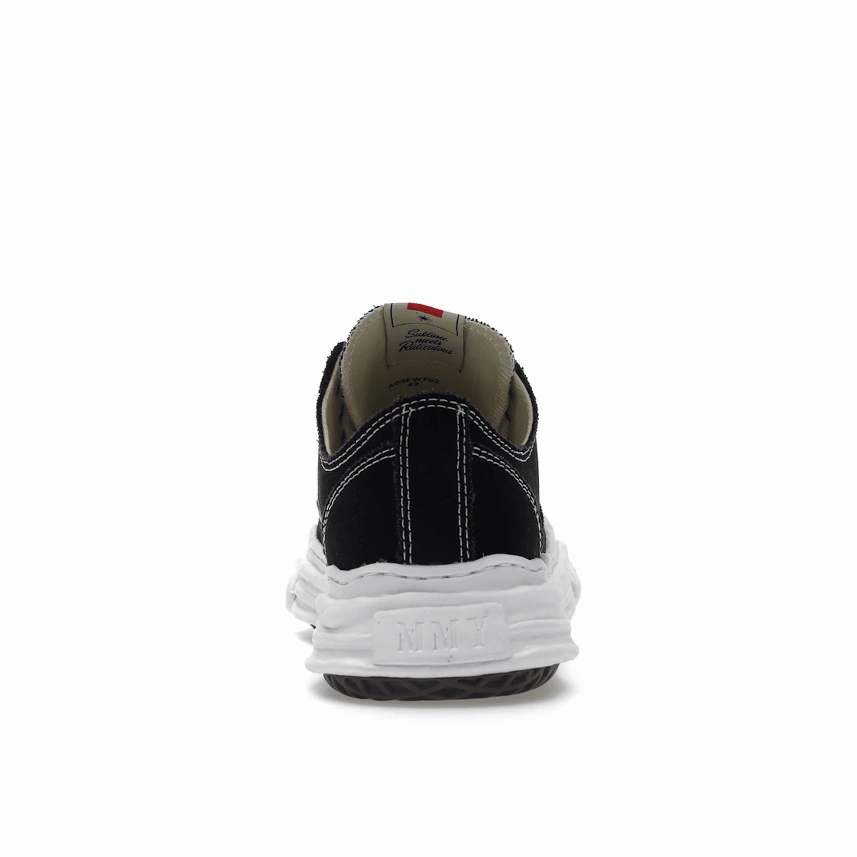 Maison Mihara Yasuhiro Hank OG Sole Canvas Low Black Reliable trail shoes
